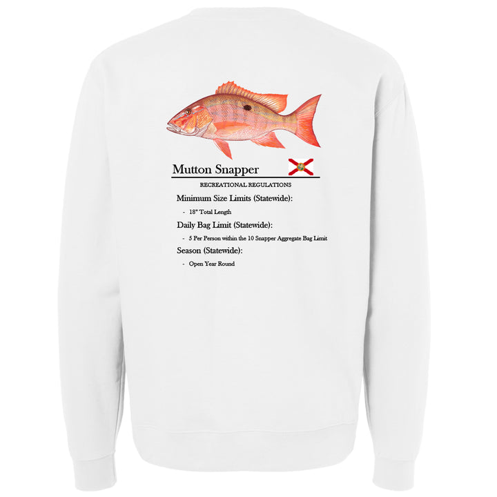 Mutton Snapper Midweight Crewneck Sweatshirt