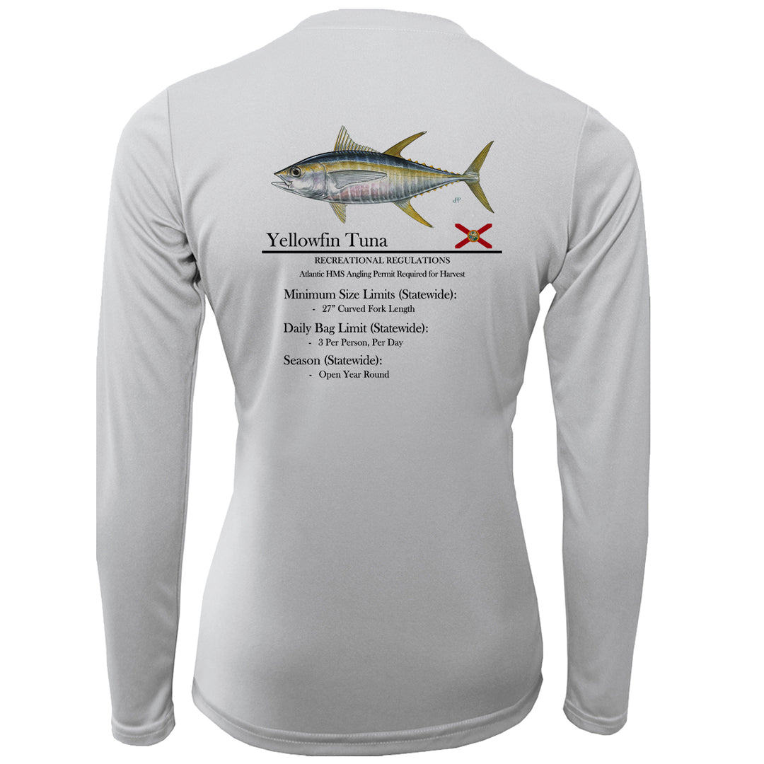 Women's Classic Yellowfin Tuna Performance Shirt • Long Sleeve