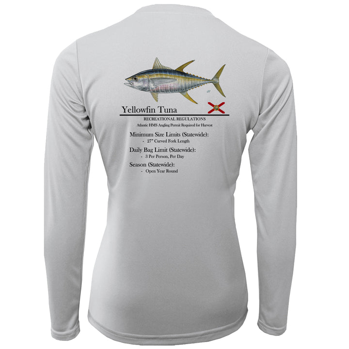 Women's Classic Yellowfin Tuna Performance Shirt • Long Sleeve