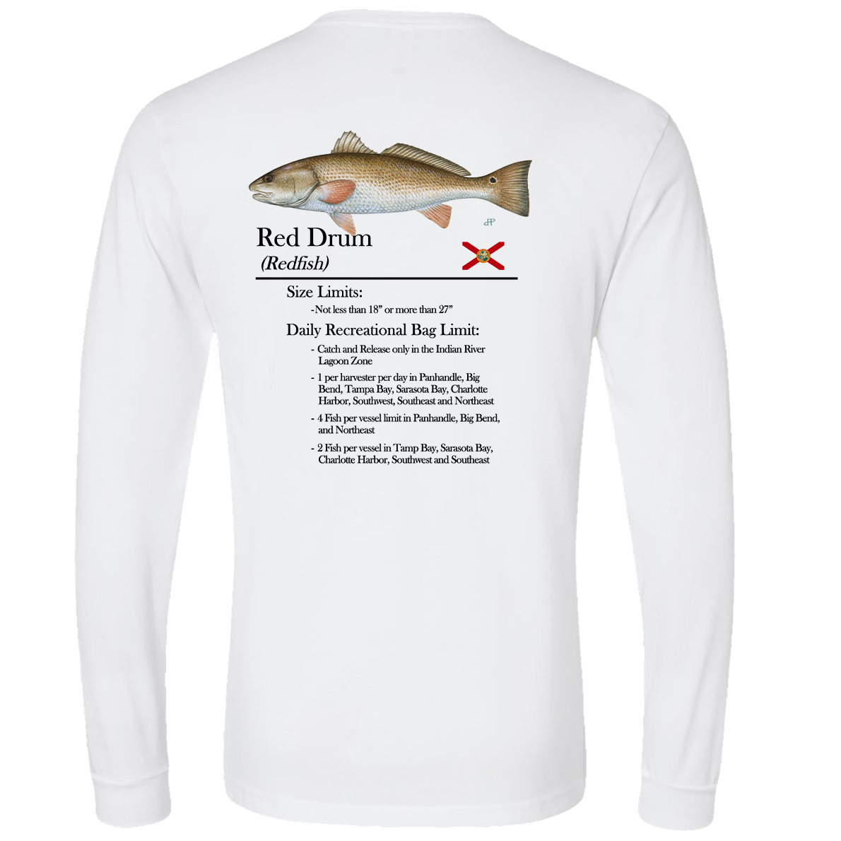 Classic Redfish  Long Sleeve T-Shirt