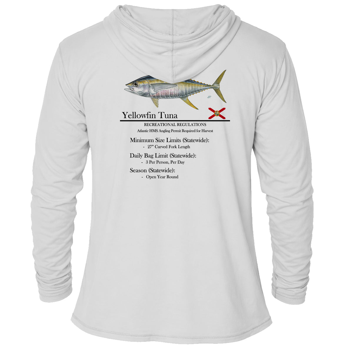 Youth Classic Yellowfin Tuna Performance Hoodie