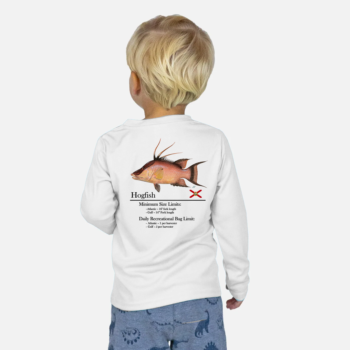 Toddler Classic Hogfish Performance Shirt • Long Sleeve