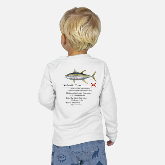 Toddler Classic Yellowfin Tuna Performance Shirt • Long Sleeve