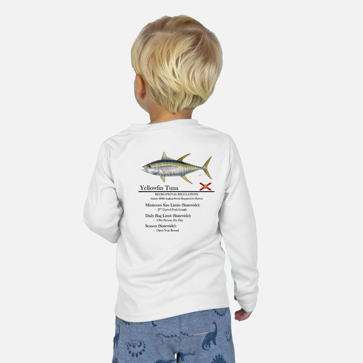 Toddler Classic Yellowfin Tuna Performance Shirt • Long Sleeve
