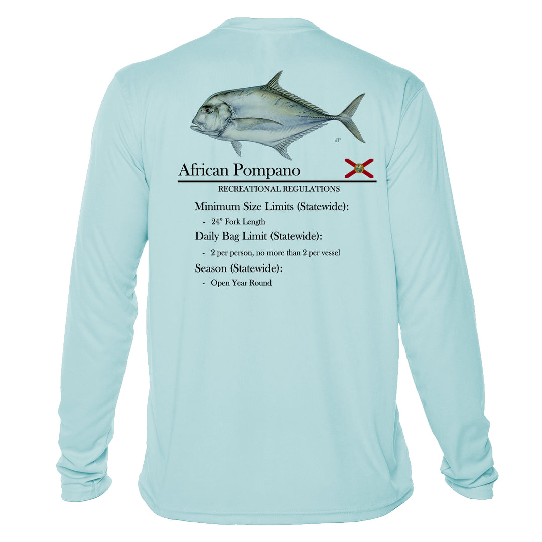 Classic African Pompano Performance Shirt • Long Sleeve