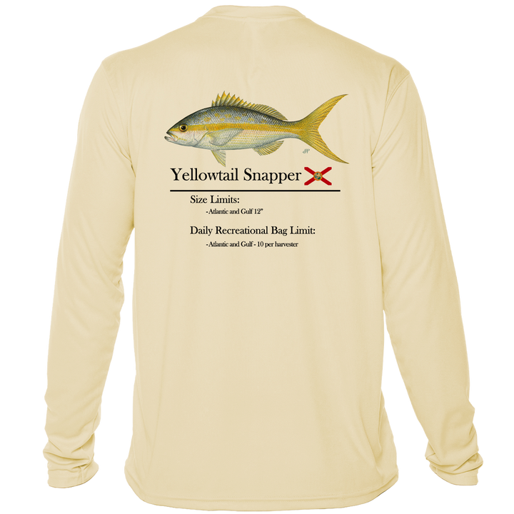 Classic Yellowtail Snapper Performance Shirt • Long Sleeve
