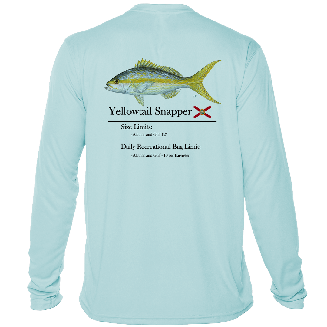 Classic Yellowtail Snapper Performance Shirt • Long Sleeve