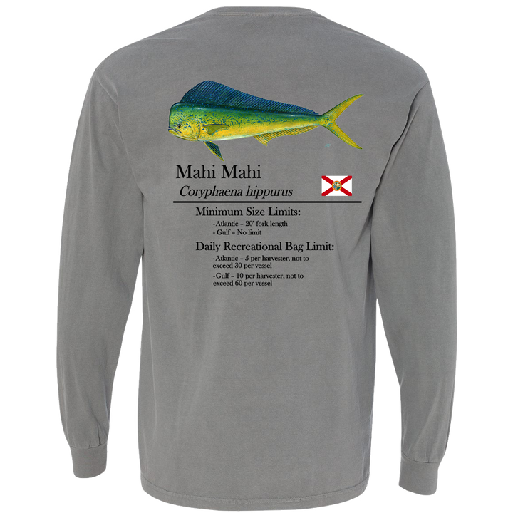 Classic Mahi Heavyweight Cotton Long Sleeve Pocket T-Shirt