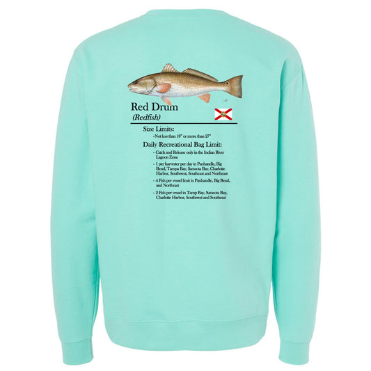 Classic Redfish Midweight Crewneck Sweatshirt