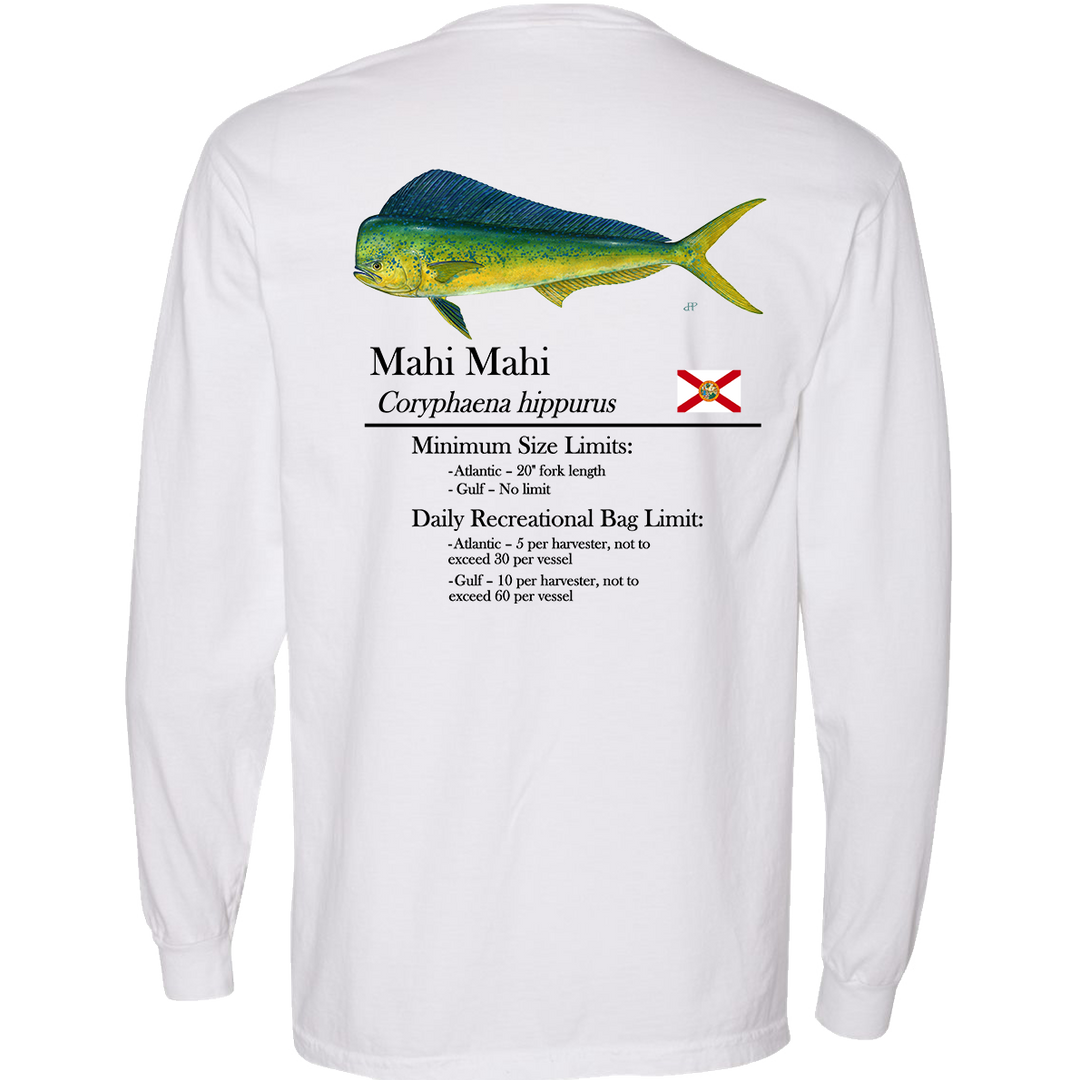 Classic Mahi Heavyweight Cotton Long Sleeve Pocket T-Shirt