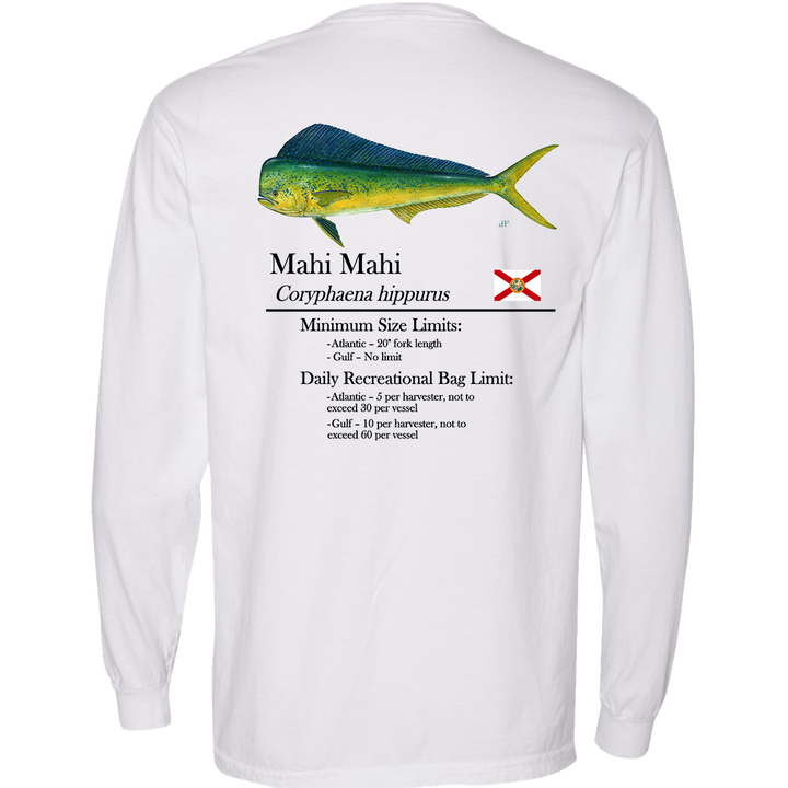 Classic Mahi Heavyweight Cotton Long Sleeve Pocket T-Shirt