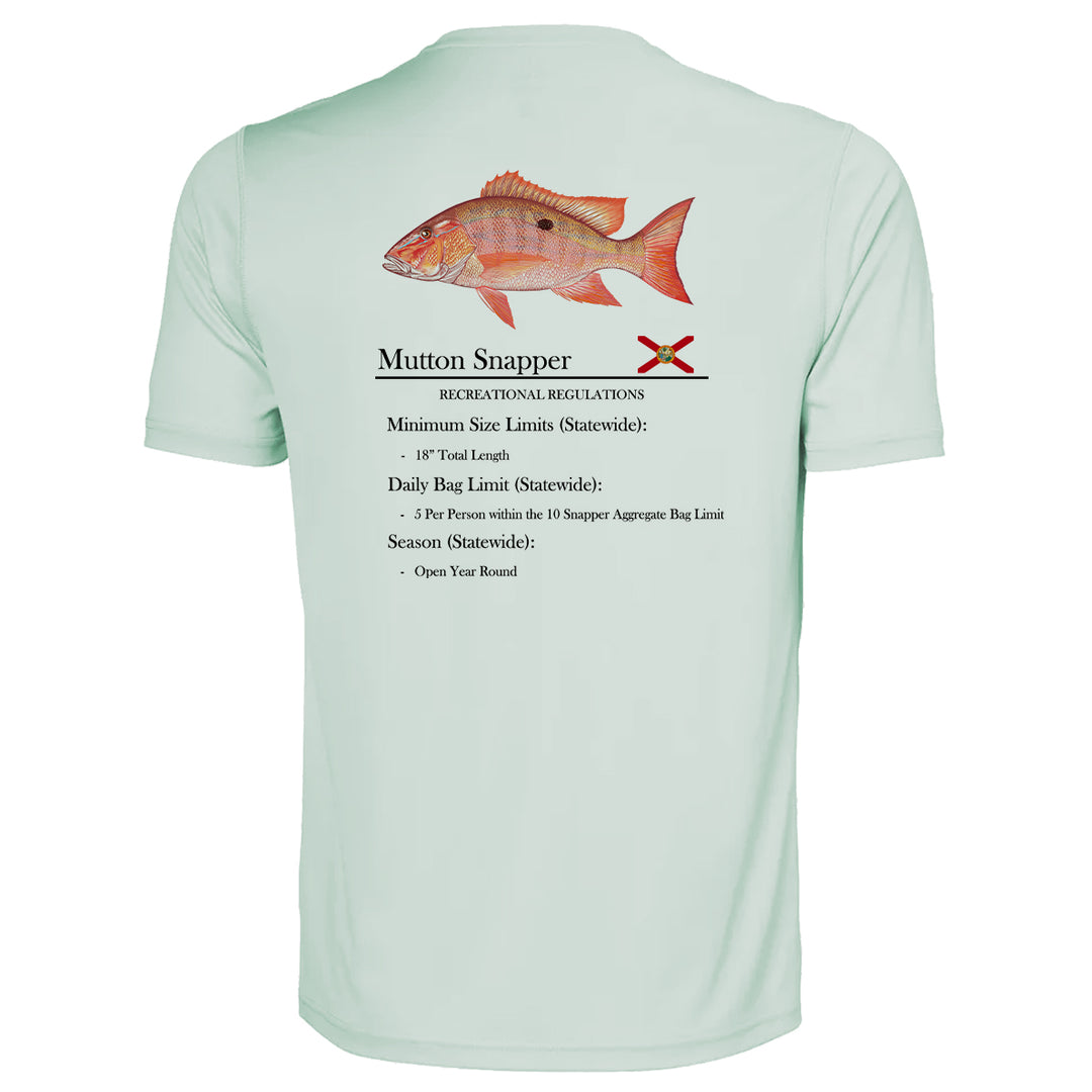 Mutton Snapper Performance Shirt • Short Sleeve