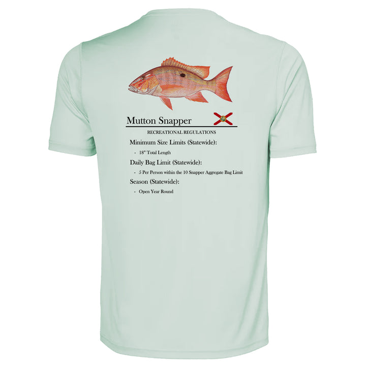 Mutton Snapper Performance Shirt • Short Sleeve