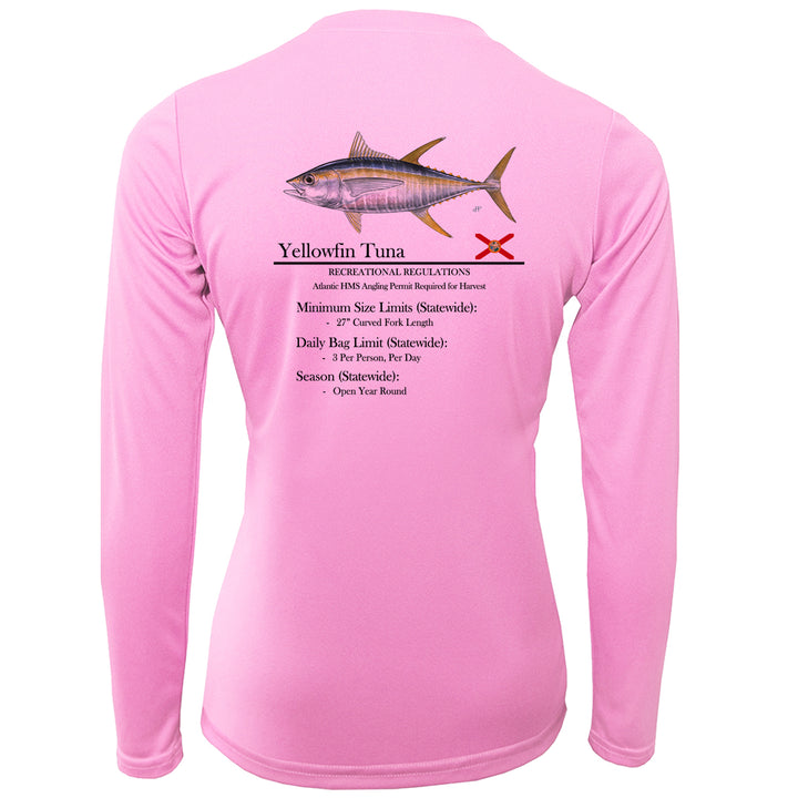 Women's Classic Yellowfin Tuna Performance Shirt • Long Sleeve