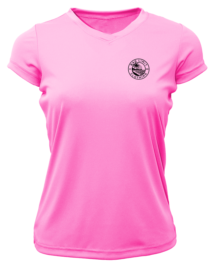 Women's Classic Yellowfin Tuna Performance Shirt • Short Sleeve