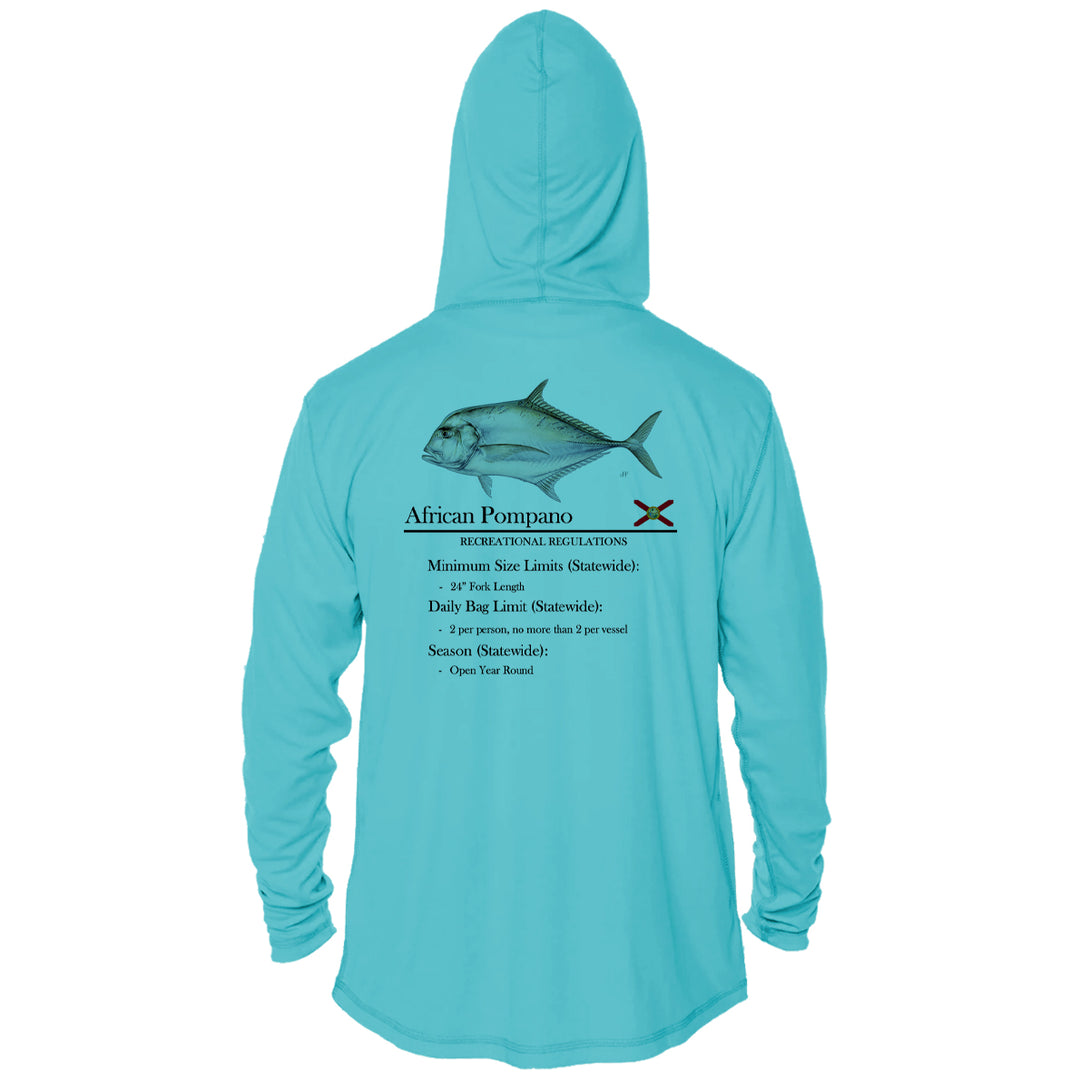 Classic African Pompano Performance Hoodie