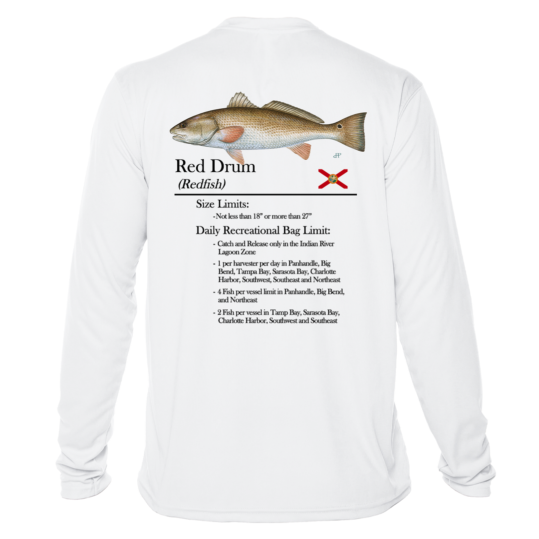 Red Drum Long Sleeve Performance Shirt