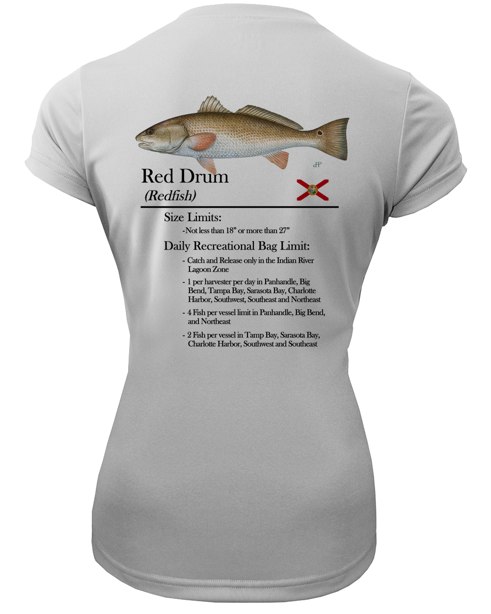 Women's Classic Redfish Performance Shirt • Short Sleeve