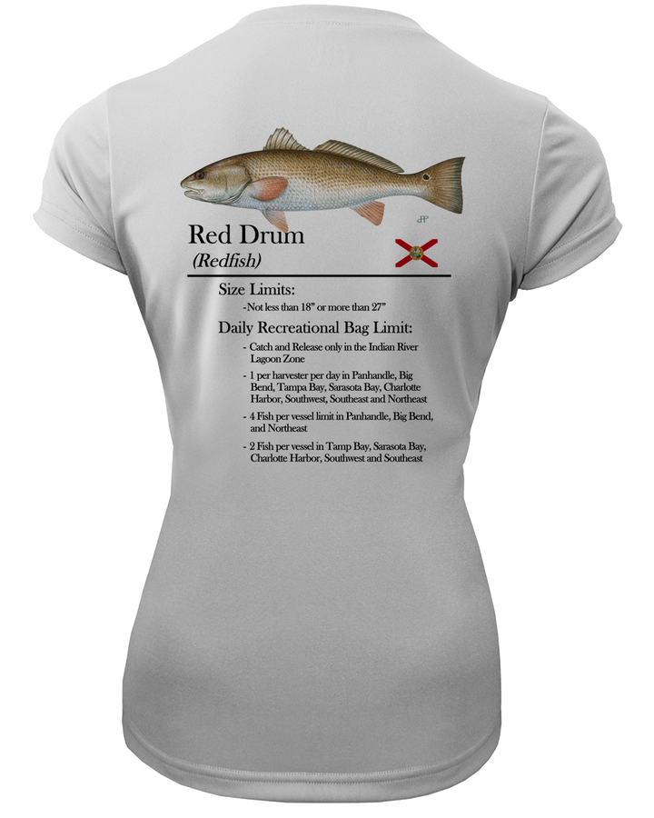 Women's Classic Redfish Performance Shirt • Short Sleeve