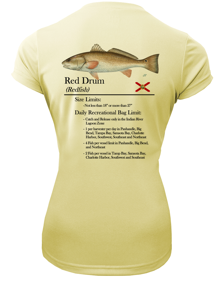 Women's Classic Redfish Performance Shirt • Short Sleeve