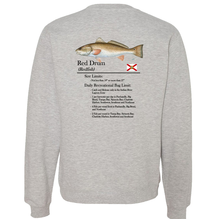 Classic Redfish Midweight Crewneck Sweatshirt