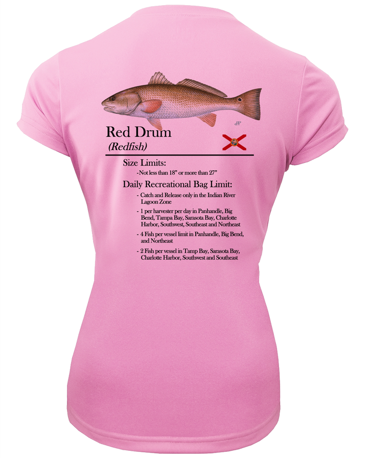 Women's Classic Redfish Performance Shirt • Short Sleeve