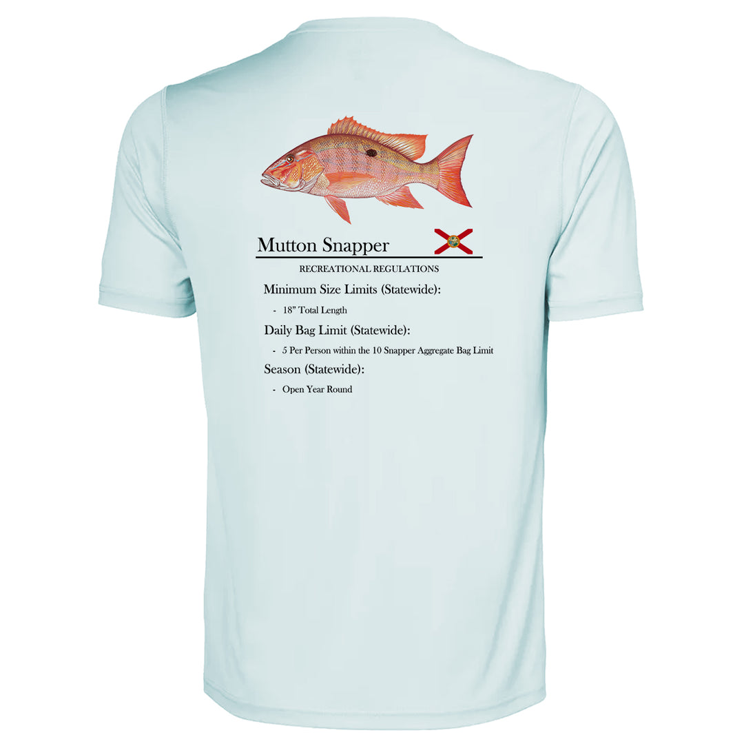 Mutton Snapper Performance Shirt • Short Sleeve