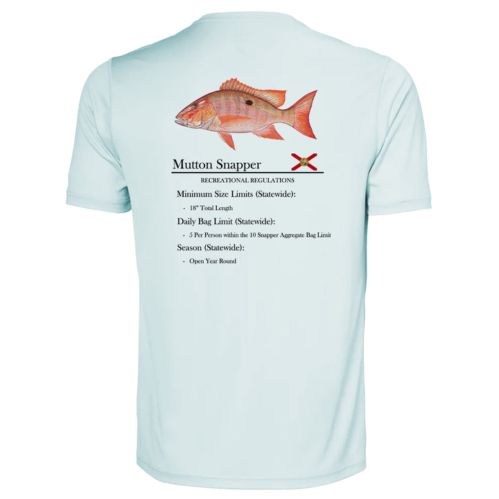 Mutton Snapper Performance Shirt • Short Sleeve