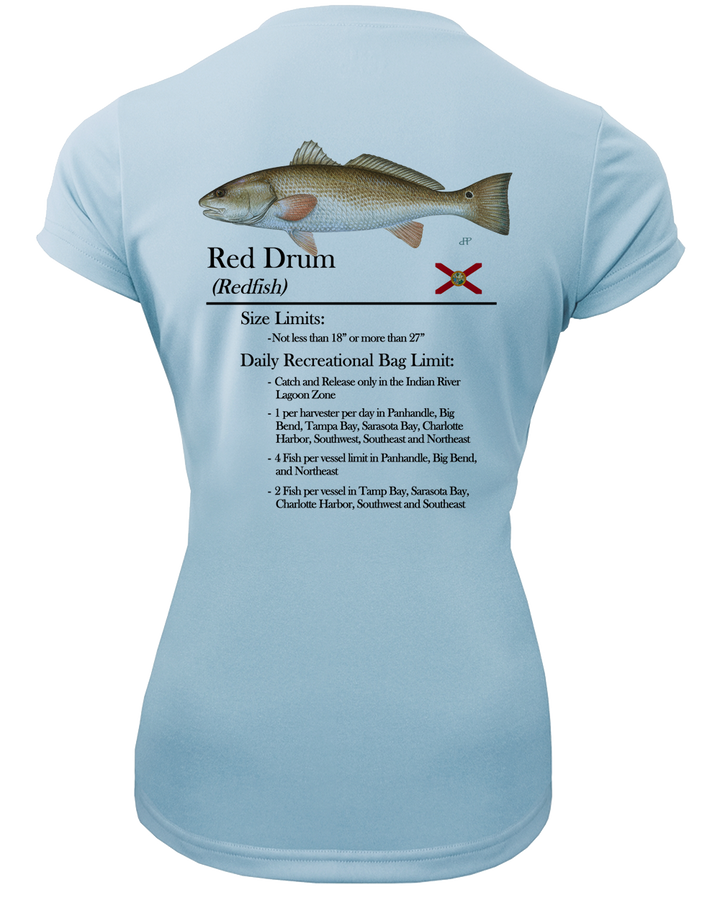 Women's Classic Redfish Performance Shirt • Short Sleeve