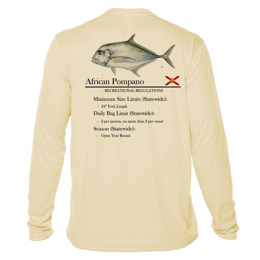 Classic African Pompano Performance Shirt • Long Sleeve