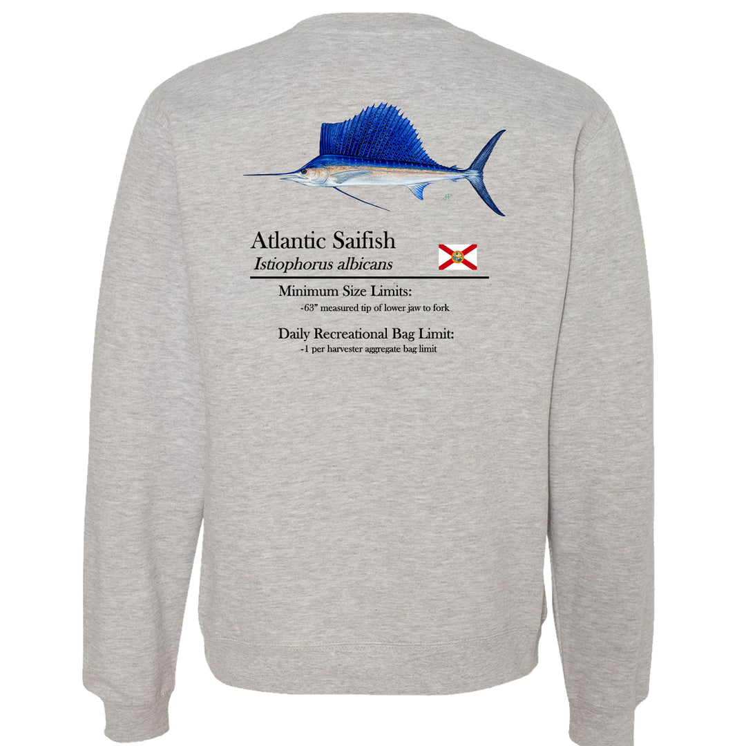 Classic Sailfish Midweight Crewneck Sweatshirt