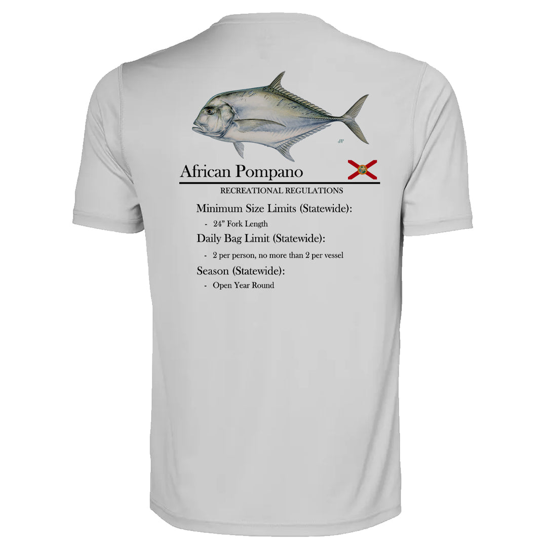 Classic African Pompano Performance Shirt • Short Sleeve