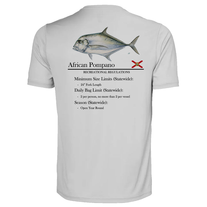 Classic African Pompano Performance Shirt • Short Sleeve