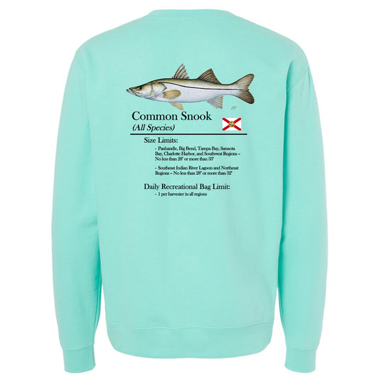 Classic Snook Midweight Crewneck Sweatshirt
