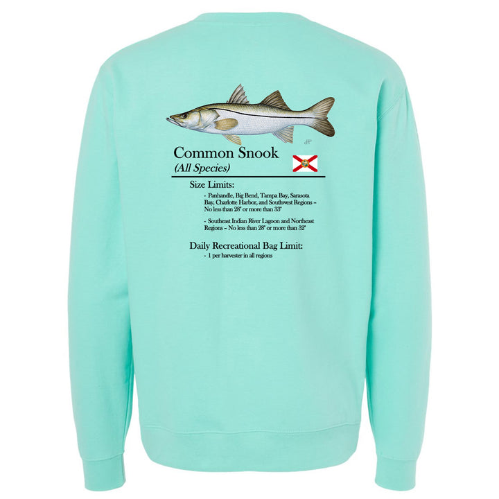Classic Snook Midweight Crewneck Sweatshirt