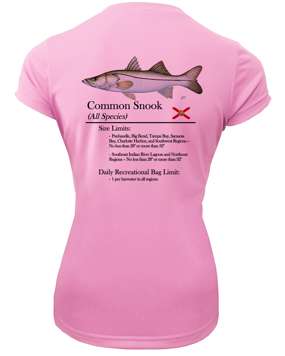 Women's Classic Snook Performance Shirt • Short Sleeve