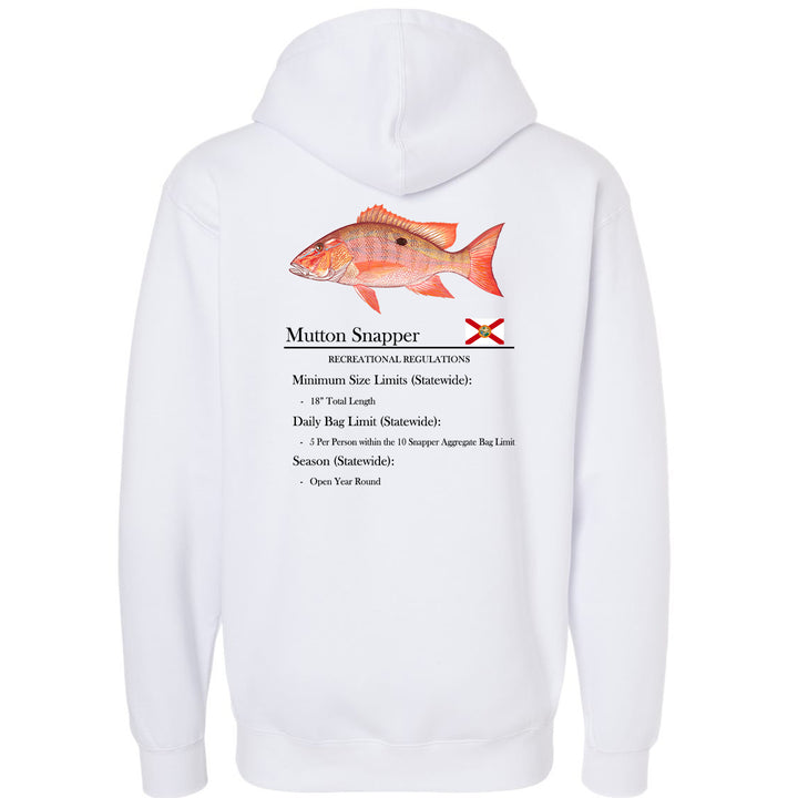 Mutton Snapper Heavyweight Hooded Sweatshirt