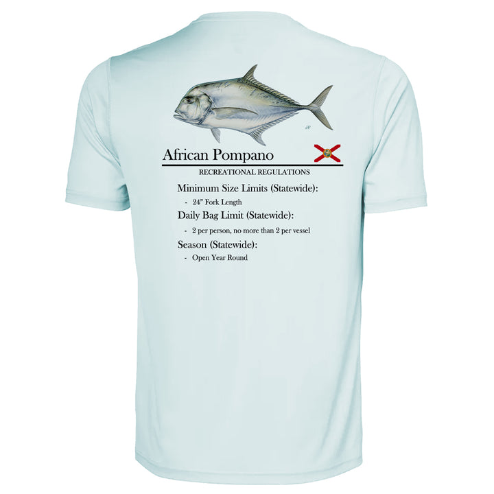 Classic African Pompano Performance Shirt • Short Sleeve