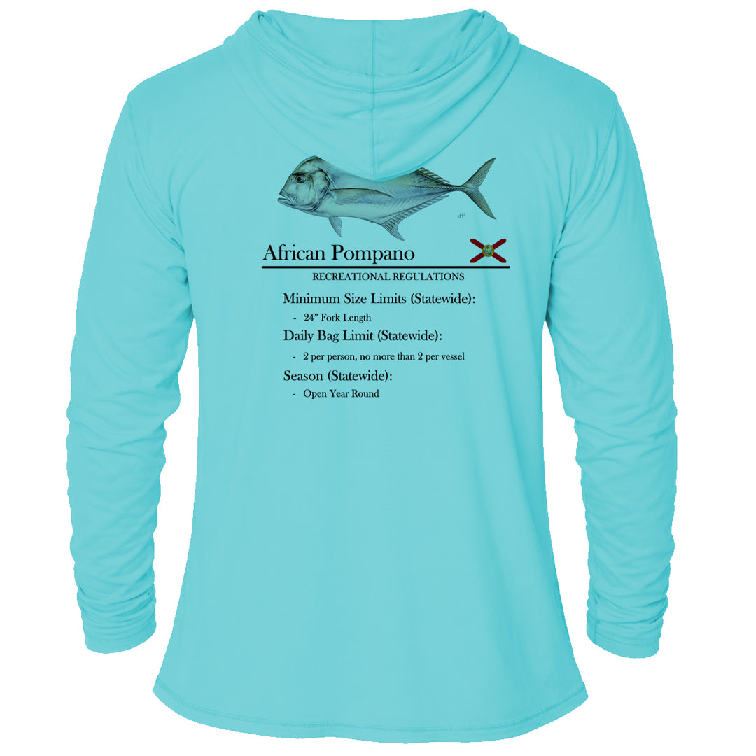 Classic African Pompano Performance Hoodie