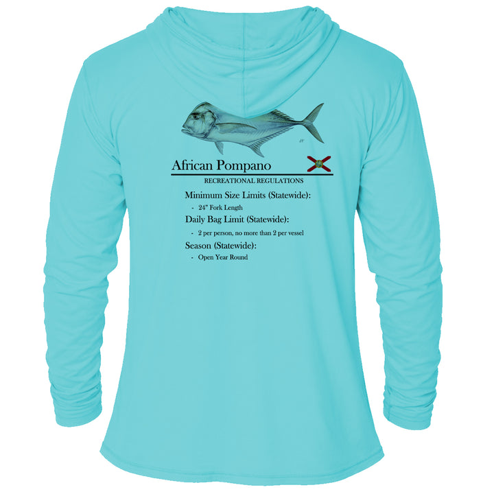 Classic African Pompano Performance Hoodie