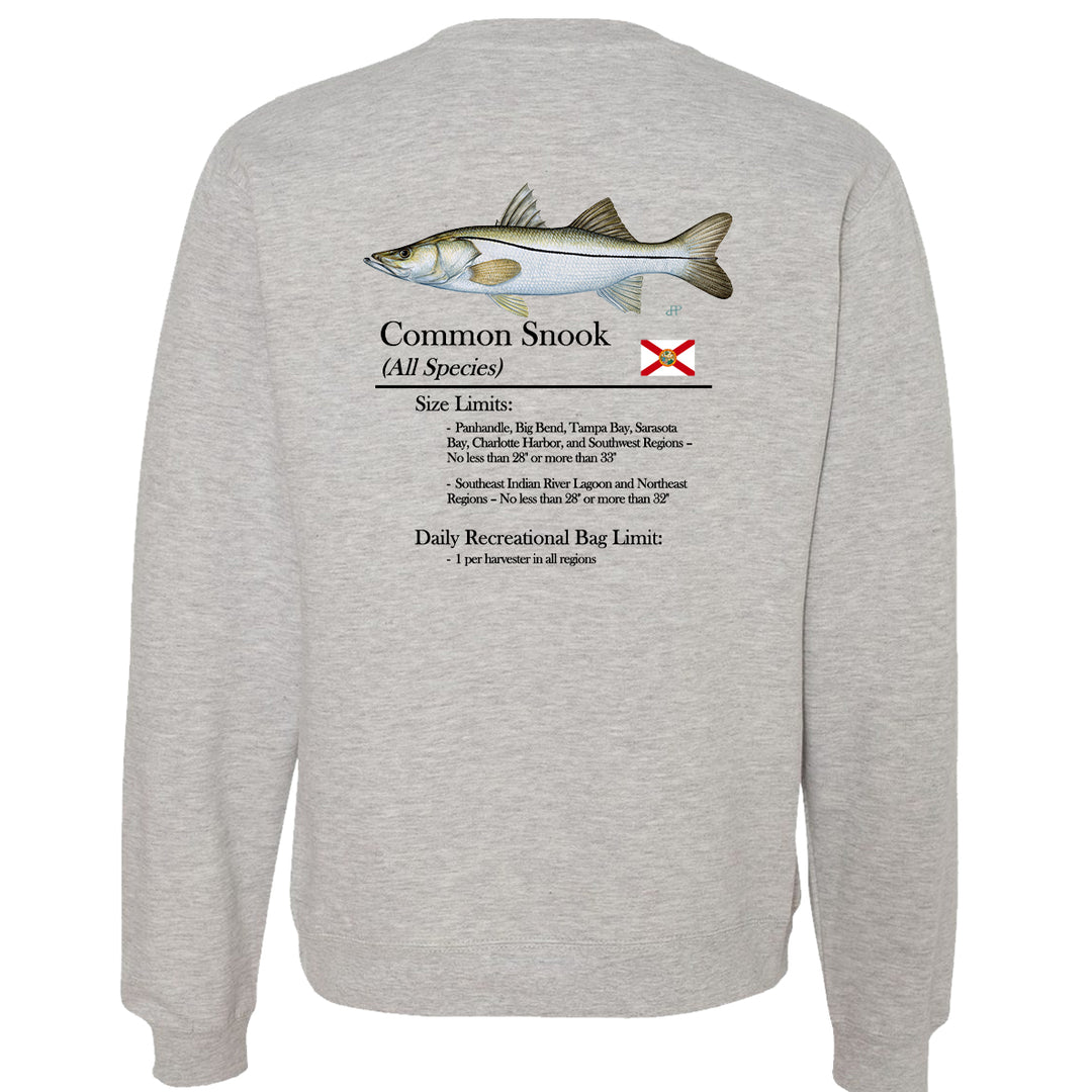 Classic Snook Midweight Crewneck Sweatshirt