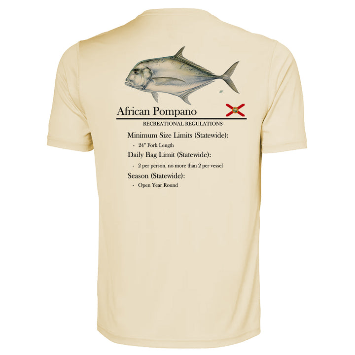 Classic African Pompano Performance Shirt • Short Sleeve