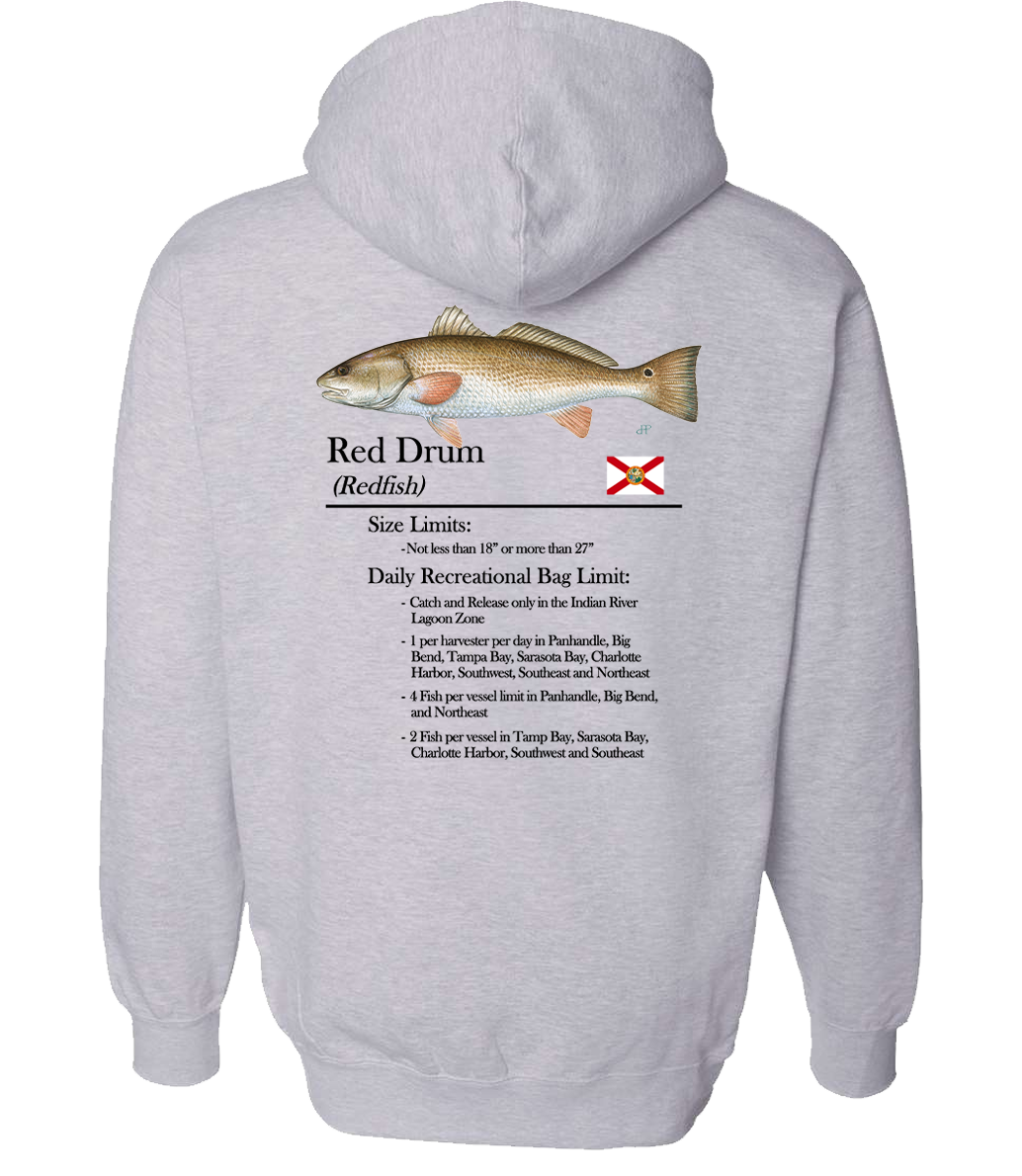 Classic Redfish Heavyweight Hooded Sweatshirt