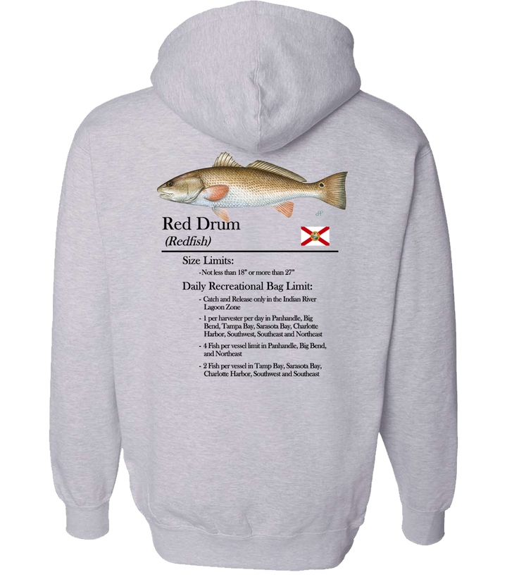 Classic Redfish Heavyweight Hooded Sweatshirt
