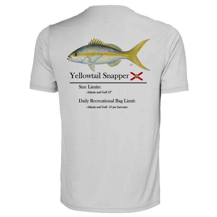 Classic Yellowtail Snapper Performance Shirt • Short Sleeve