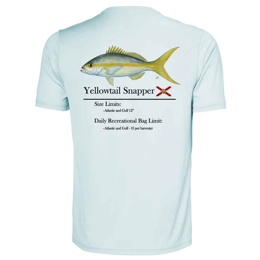 Classic Yellowtail Snapper Performance Shirt • Short Sleeve
