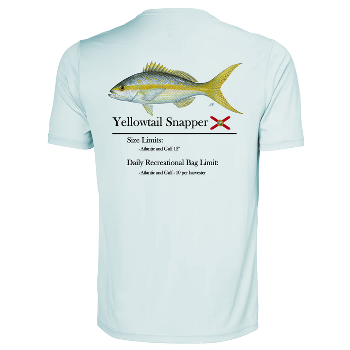Classic Yellowtail Snapper Performance Shirt • Short Sleeve
