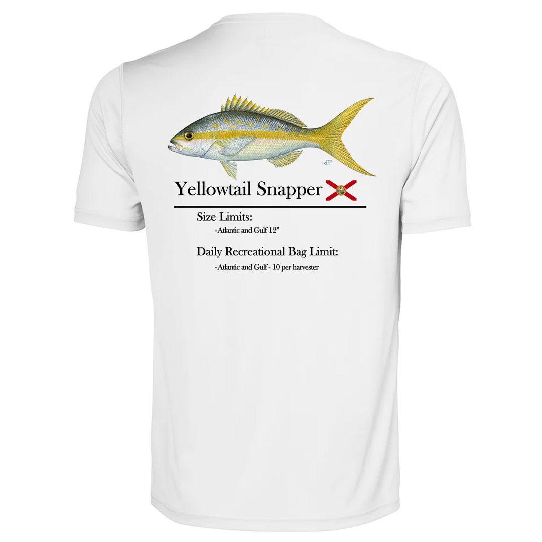 Classic Yellowtail Snapper Performance Shirt • Short Sleeve