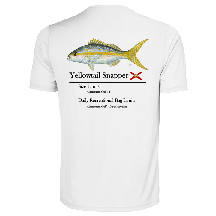 Classic Yellowtail Snapper Performance Shirt • Short Sleeve