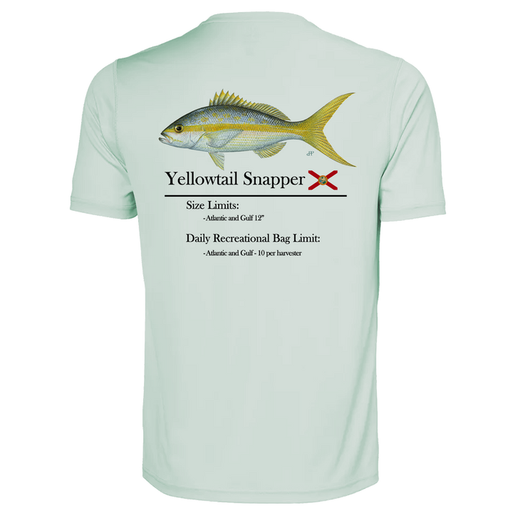 Classic Yellowtail Snapper Performance Shirt • Short Sleeve